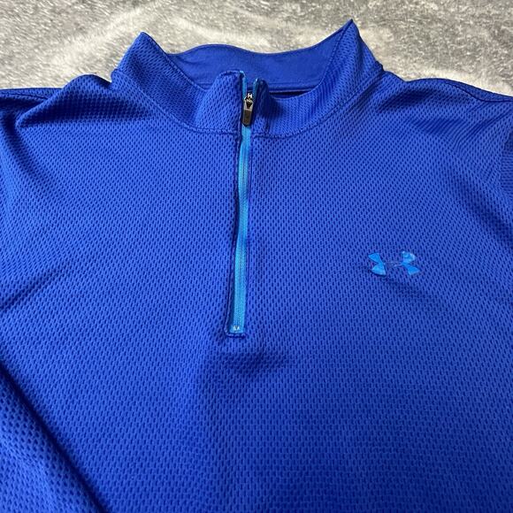 Under Armour Pullover Mens XXL Royal Loose Fit Thermal Comfort Style - Picture 3 of 11